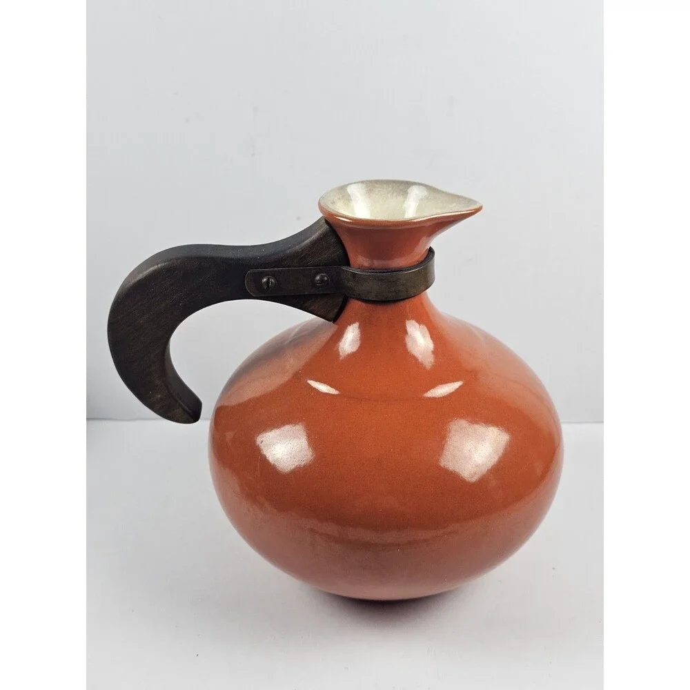 Gypsy Red Wing Vintage Pottery Orange 8
